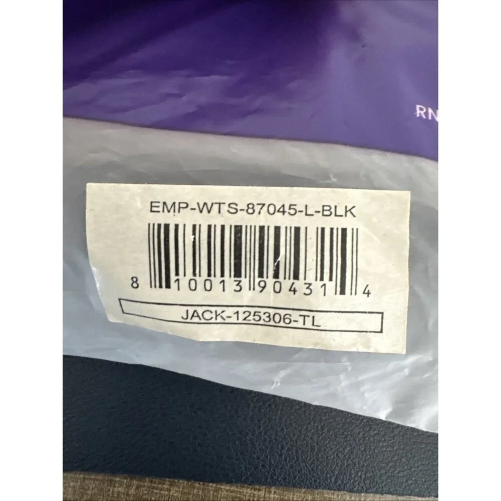 Empetur Women's L Smooth Waist‎ Trainer Black NWT